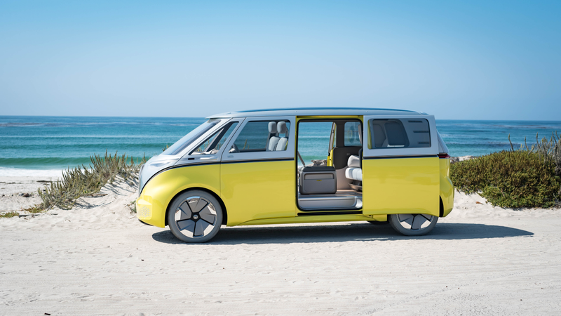 iD Buzz Concept on some sand
